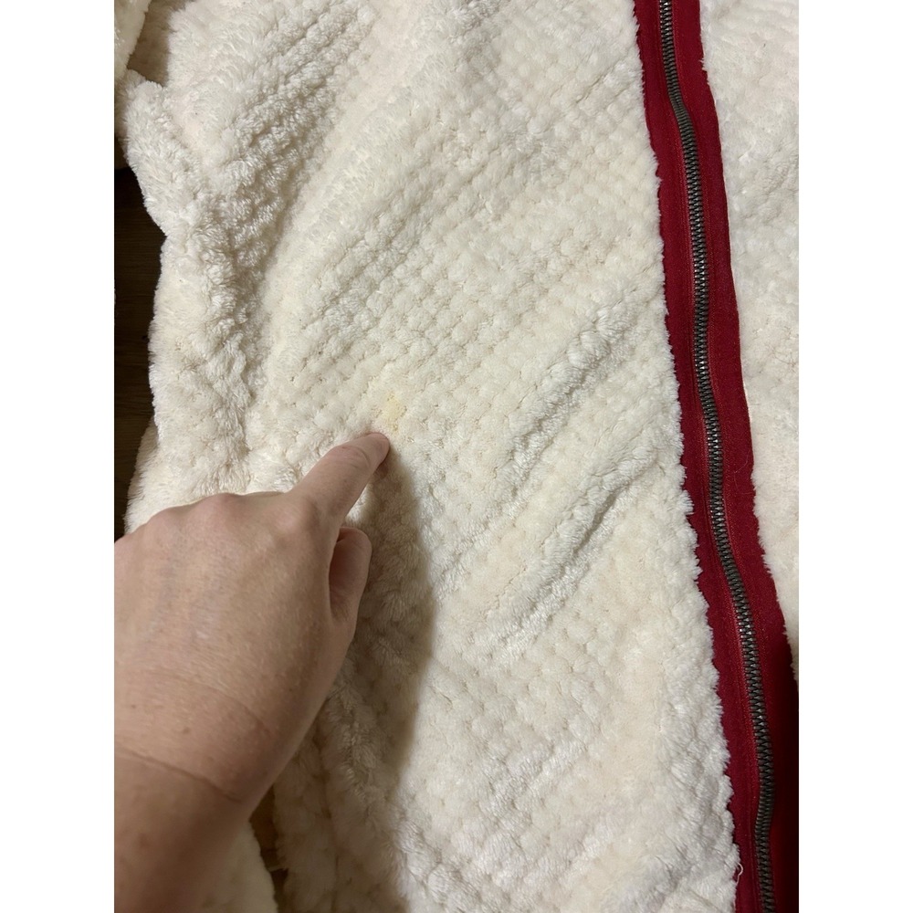 Alabama Crimson Tide White Columbia Fleece Women's Jacket Size Large - Picture 3 of 7